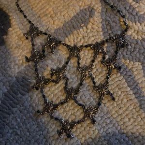 Butterfly tiered necklace